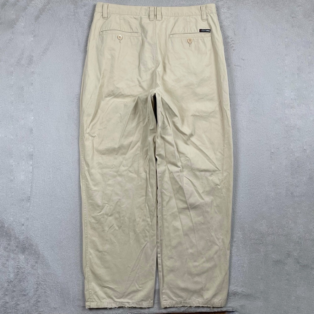 Vintage‎ Southpole Baggy Pants Mens 36x33 Relaxed Beige Khaki Y2K Skater Retro